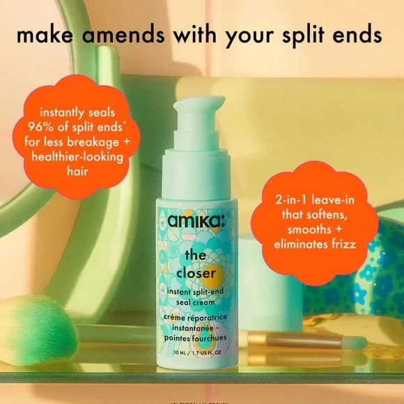 Amika The Closer Instant Split-End Seal Cream 50ml BRAND NEW/SEALED - Picture 3 of 9